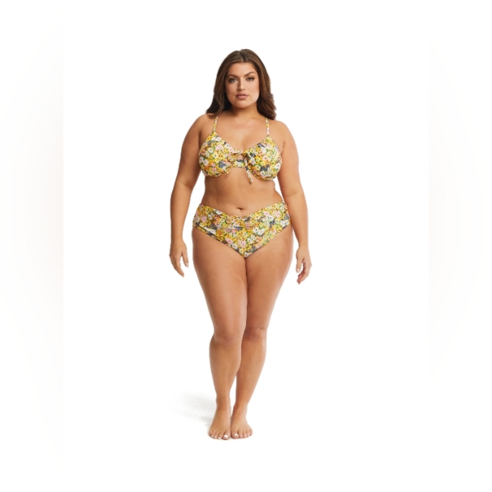 NWT NOBO Marigold Ditsy Meadow Cinched Bottoms Sz 2XL